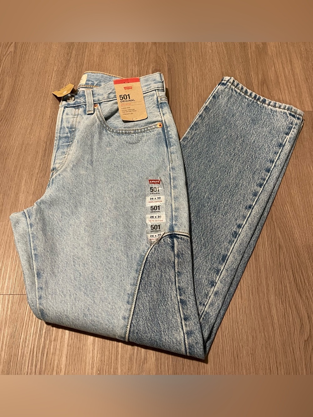 NWT Women’s Levi’s 501 Original Jeans Size 26x30